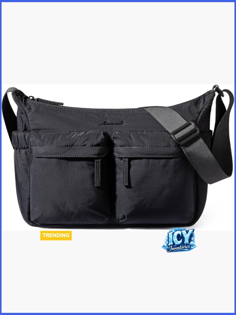 Puffy Hobo Crossbody Bag with Adjustable Strap, Lightweight, Multiple Pockets